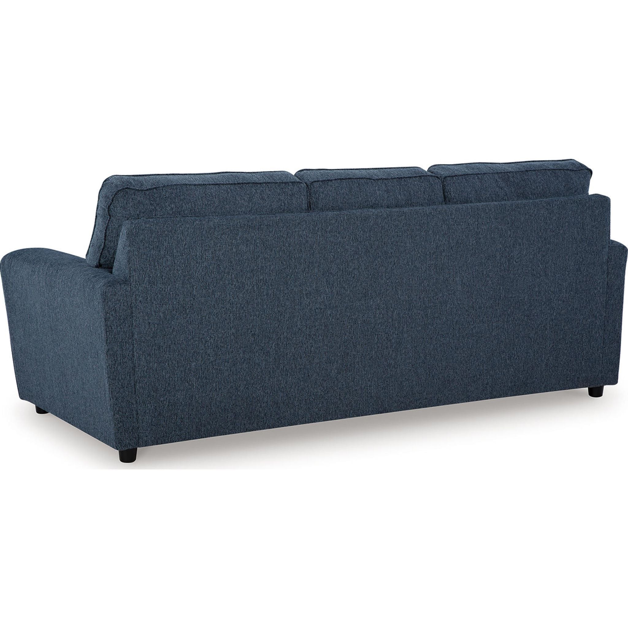 Arlis Sofa Cobalt Blue - Modern Mid-Century Fabric Sofa for Living Room, Lounge & Office - Comfortable & Stylish Home Furniture