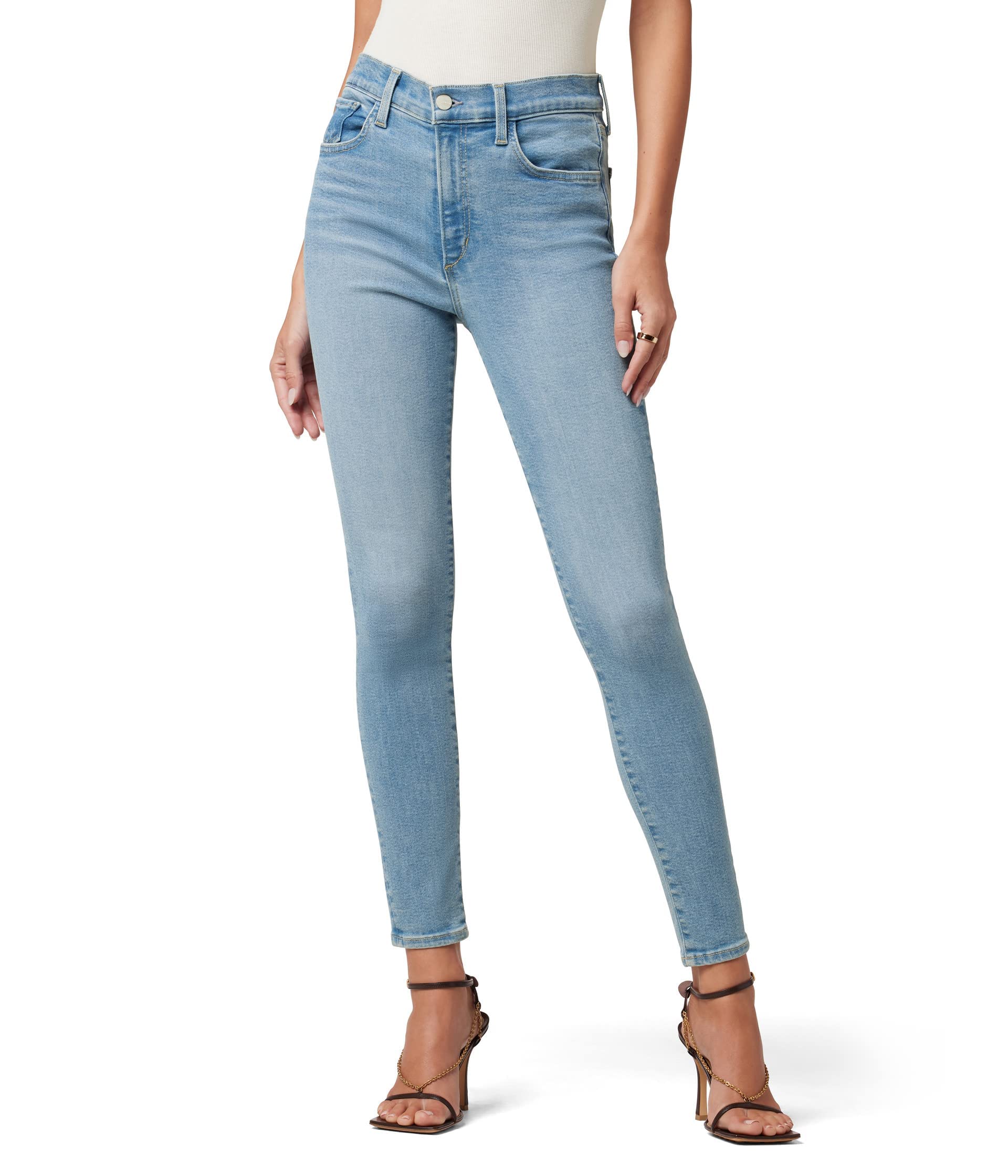 Joe's Jeans Women's The Snapback Charlie Ankle Jeans - High Waist Slim Fit Stretch Denim Pants for Casual & Work Outfits | Perfect for Office, Date Night & Everyday Wear