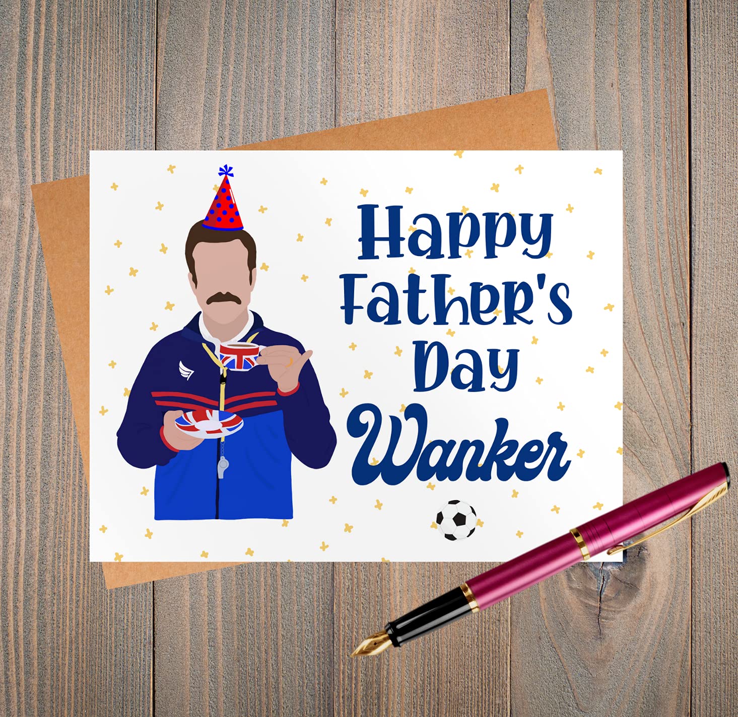 BALOR Ted Card - Funny Birthday Greeting Card for Him & Her | 4.25