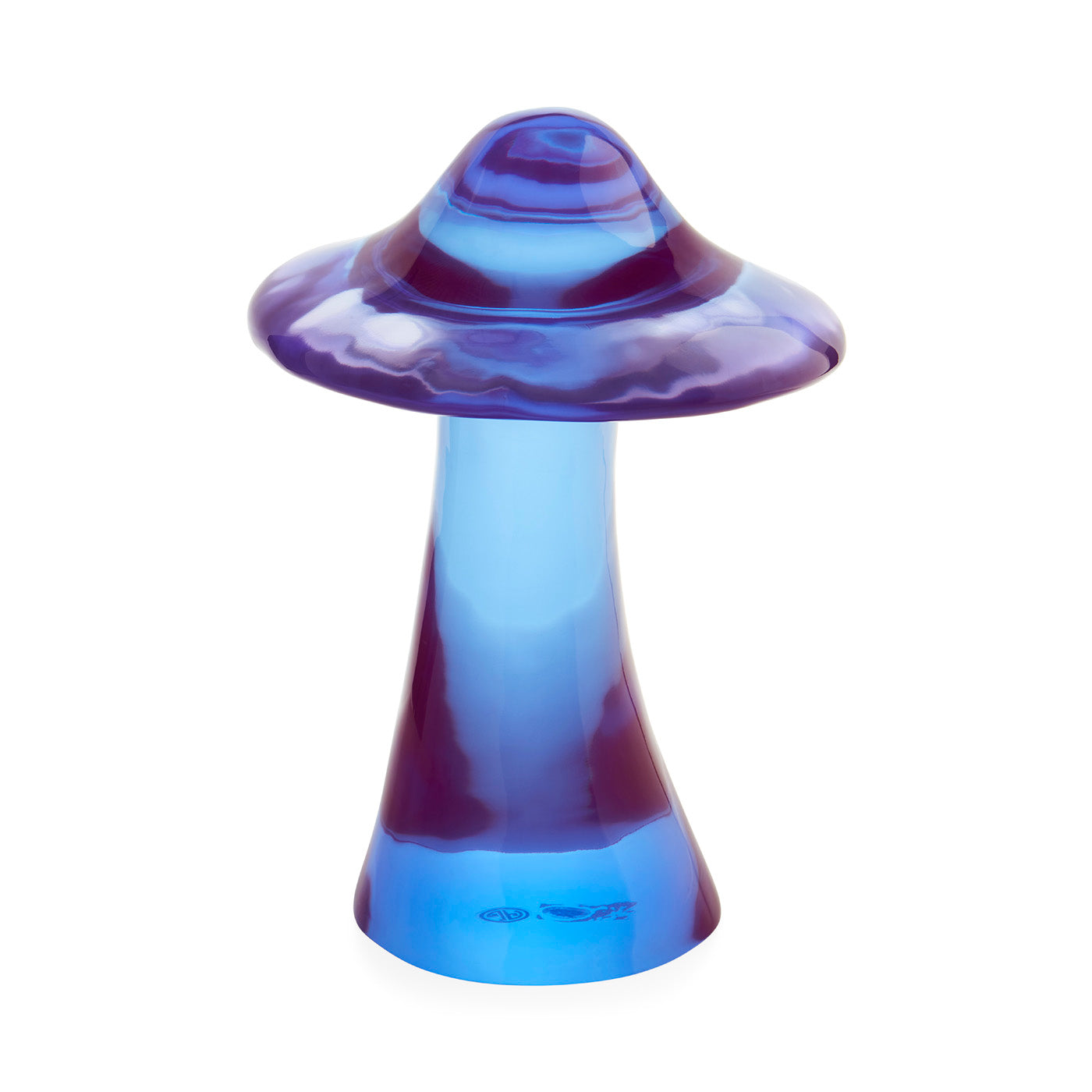 Vibrant Purple Acrylic Mushroom Decor - Unique Home & Garden Decoration for Living Room, Bedroom, Office - Perfect Gift for Mushroom Lovers & Aesthetic Enthusiasts