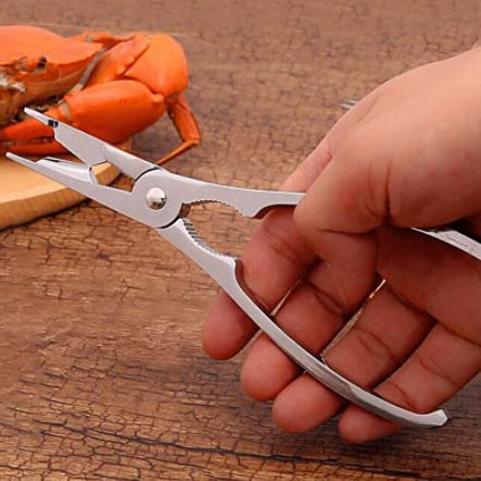 WOIWO Zinc Alloy Seafood Tools Set - Crab & Lobster Crackers for Kitchen Use