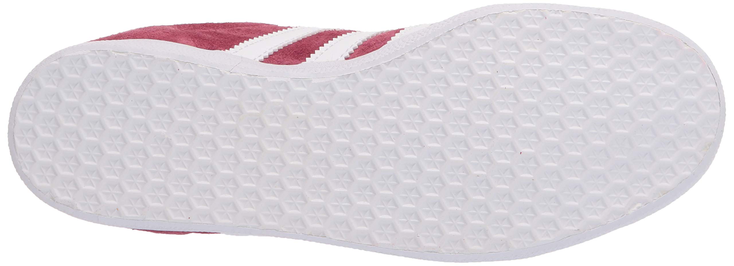 Adidas Originals Men's Gazelle Sneakers - Collegiate Burgundy, White & Gold Metallic - Size 6 | Classic Retro Running Shoes for Casual Wear, Street Style & Gym Workouts