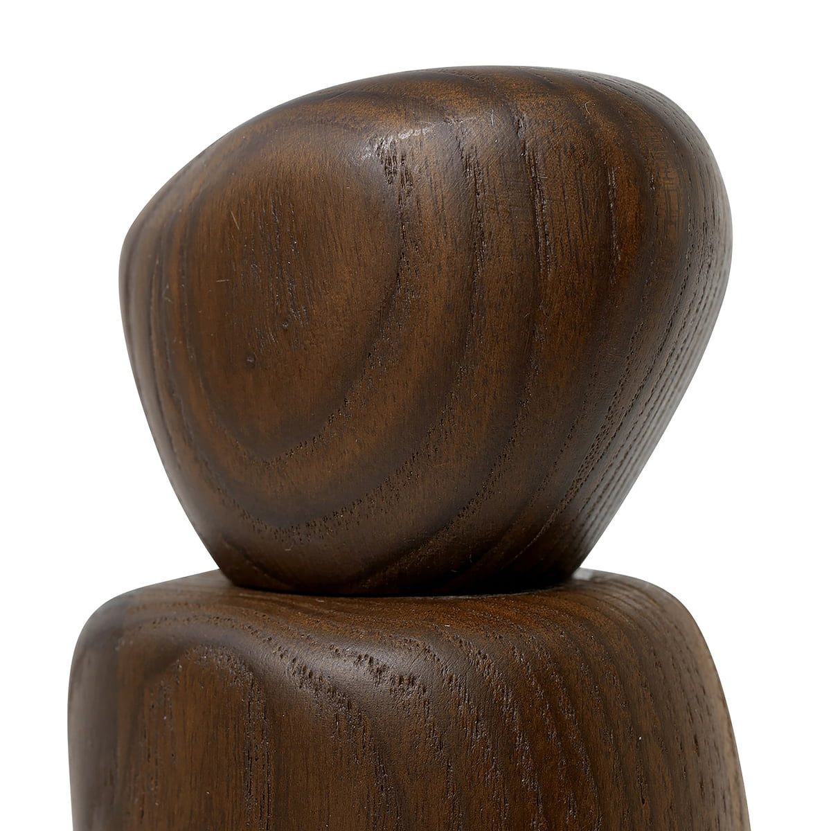 FERM LIVING Pebble Grinder - Premium Dark Brown Salt and Pepper Mill for Kitchen & Dining - Perfect for Home Cooking, Restaurants, and Gift Giving