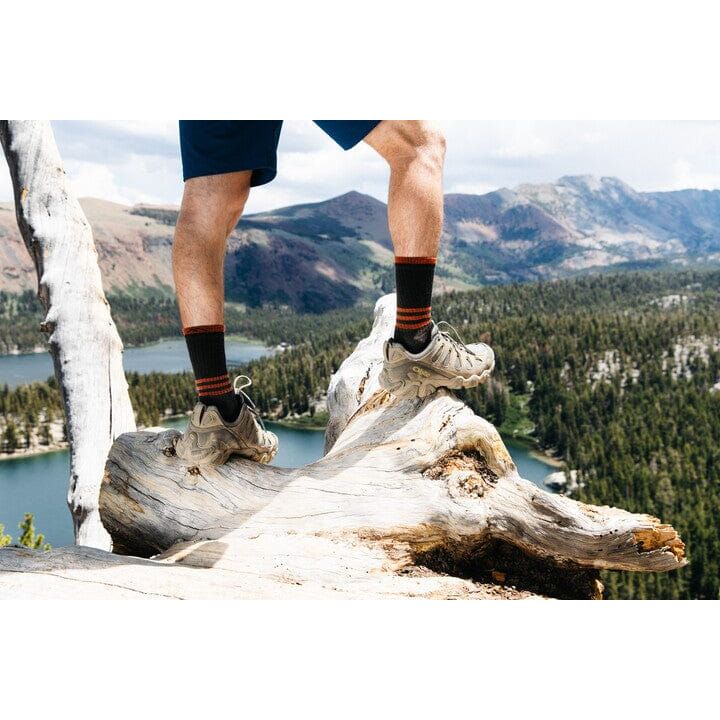 Darn Tough Spur Boot Lightweight Hiking Socks for Men - Moisture-Wicking & Cushioned for All-Day Comfort - Perfect for Trail Running, Backpacking & Outdoor Adventures