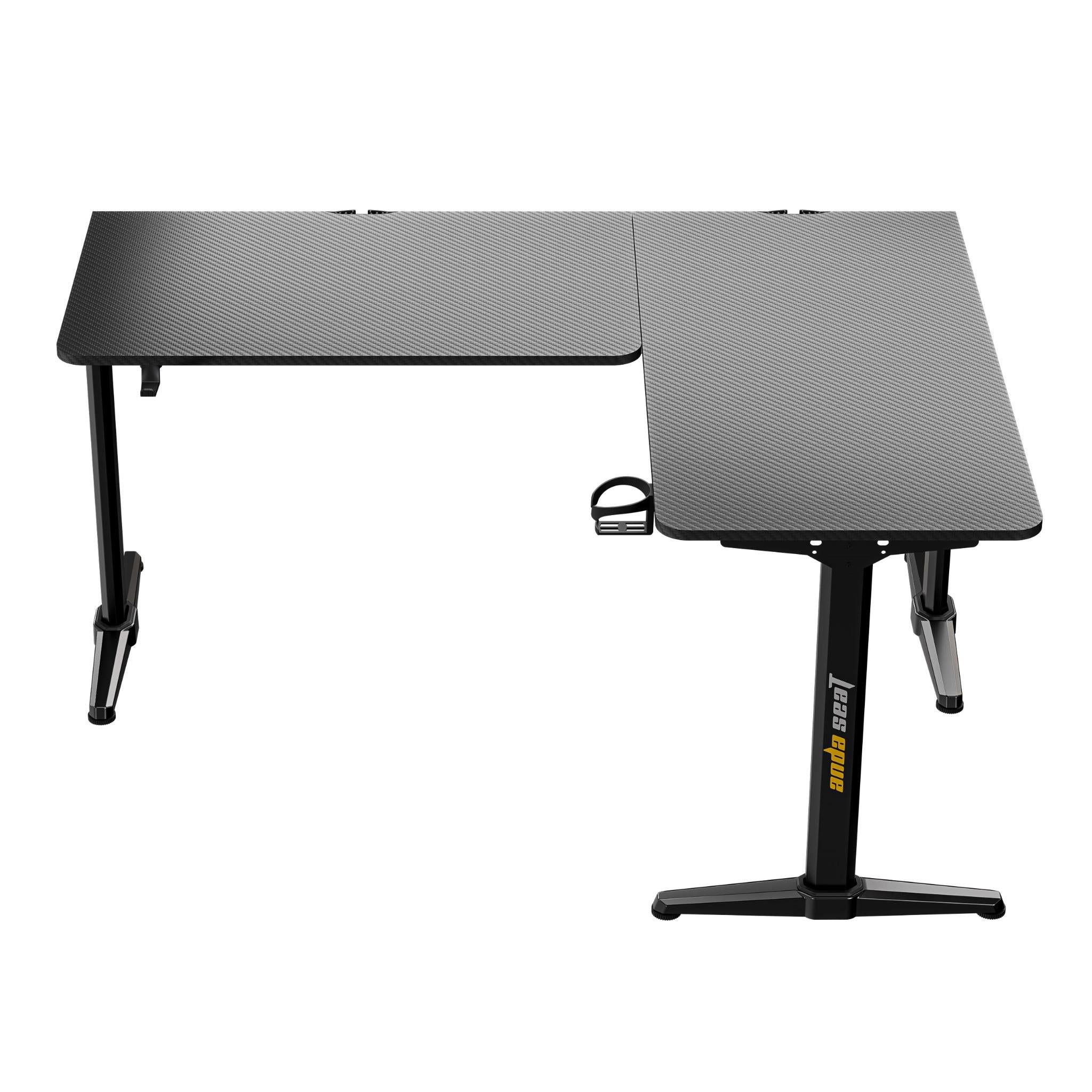Anda Seat Wind Seeker Gaming Desk - Ergonomic Computer Desk for PC & Console Gamers - Perfect for Home Office, Streaming Setup & Esports Battlestation