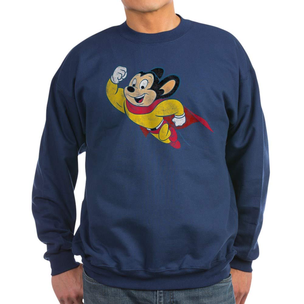 Vintage Mighty Mouse Sweatshirt - Retro Cartoon Character Hoodie for Men & Women | Perfect for Casual Wear, Gifts & Disney Fans