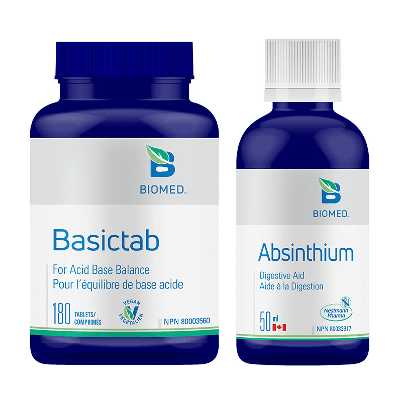 Biomed Reflux Fix Bundle - Duo 180 Tablets + 50ml for Heartburn Relief & Acid Reflux Treatment | Natural Digestive Support for Adults | Home & Travel Use