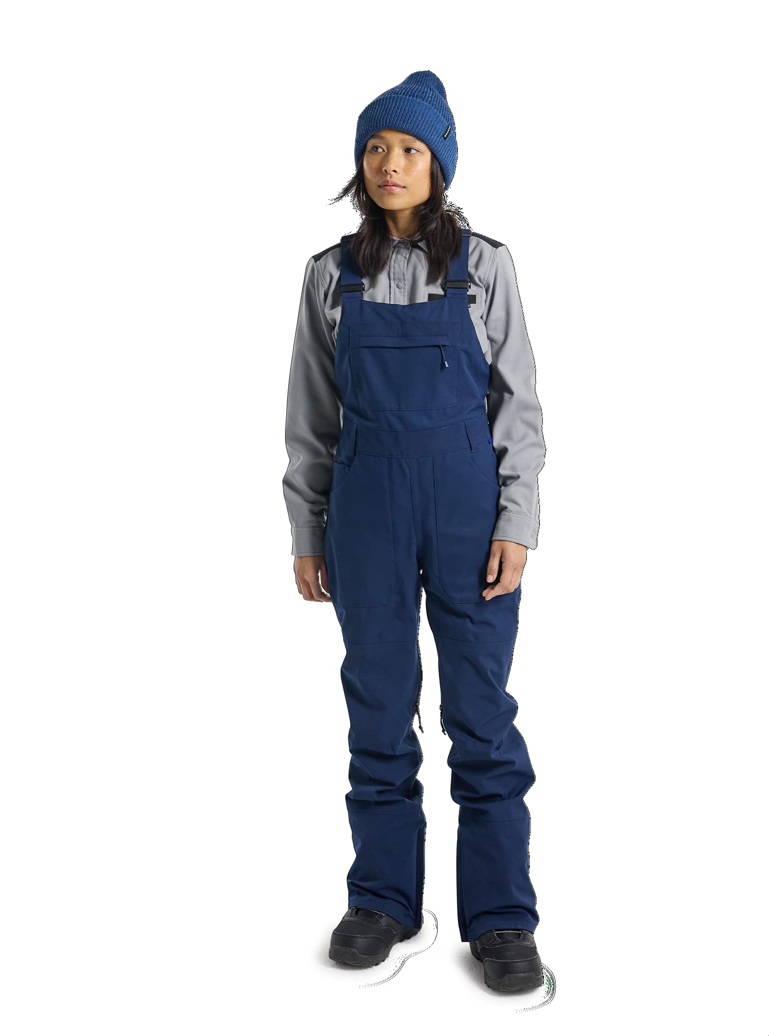 Burton Women's Avalon 2L Bib Pants - Waterproof Snowboard Bibs for Women - Winter Skiing, Snowboarding & Outdoor Activities