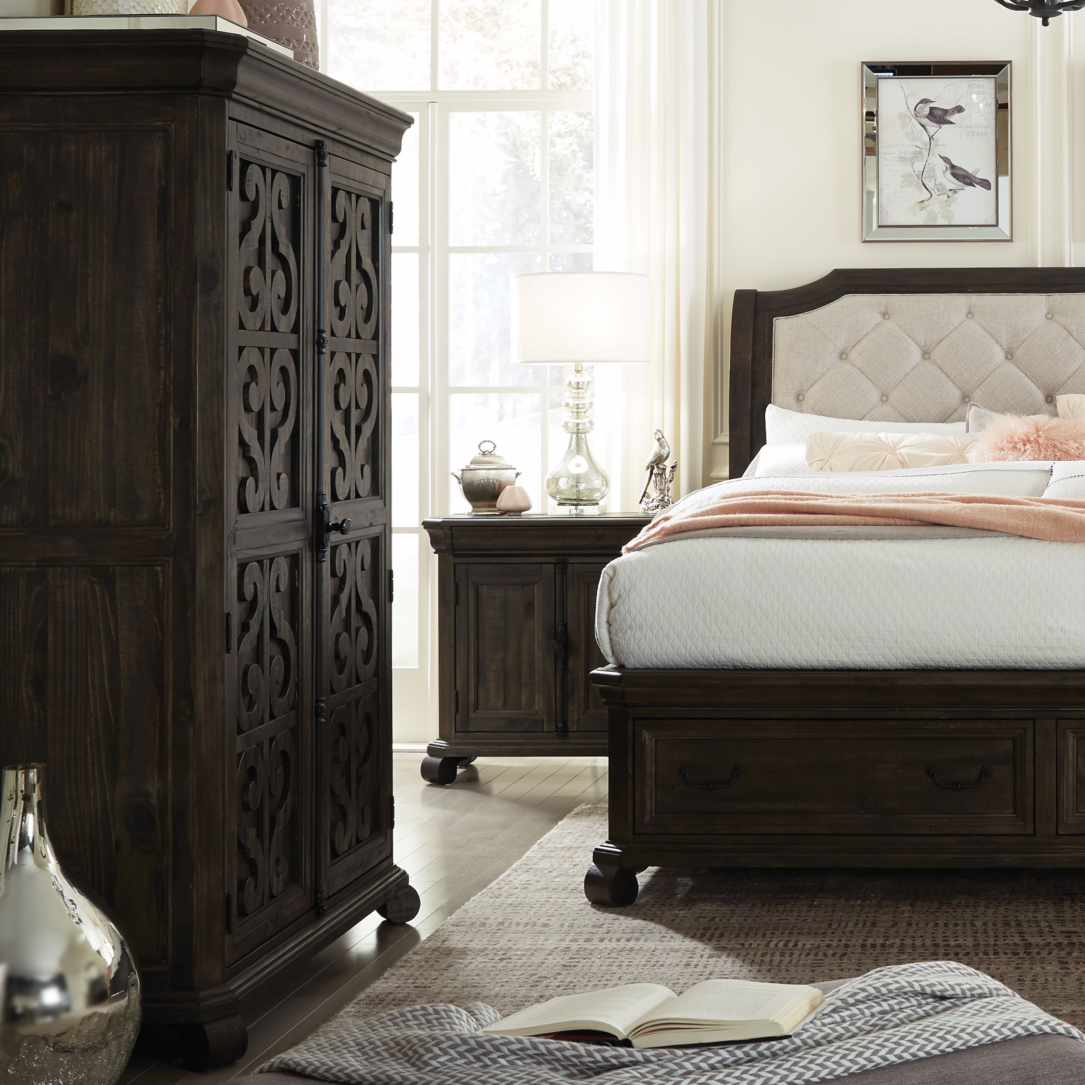 Bellamy Door Chest - Premium Wooden Storage Organizer for Home & Office - Perfect for Entryway, Closet, and Bedroom Organization