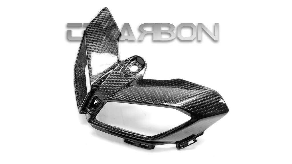 Yamaha FZ09 MT09 Carbon Fiber Front Fairing (2017-2019) | 2x2 Twill Weave | Lightweight Motorcycle Body Kit for Street & Track Racing