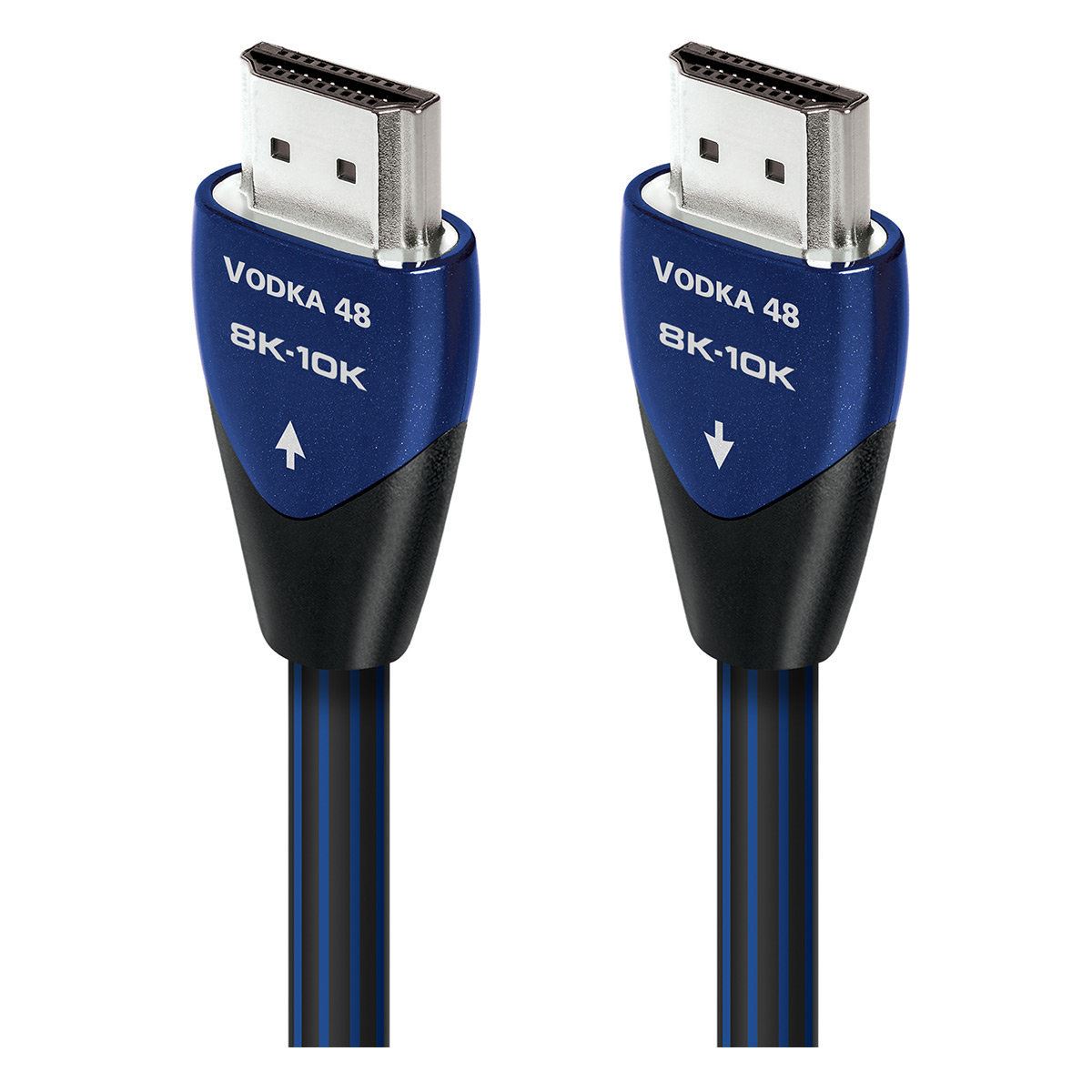 AudioQuest Vodka 48 8K 10K 48Gbps HDMI Cable - Premium High-Speed HDMI 2.1 Cable for 8K/10K Ultra HD TVs, Gaming Consoles & Home Theater Systems