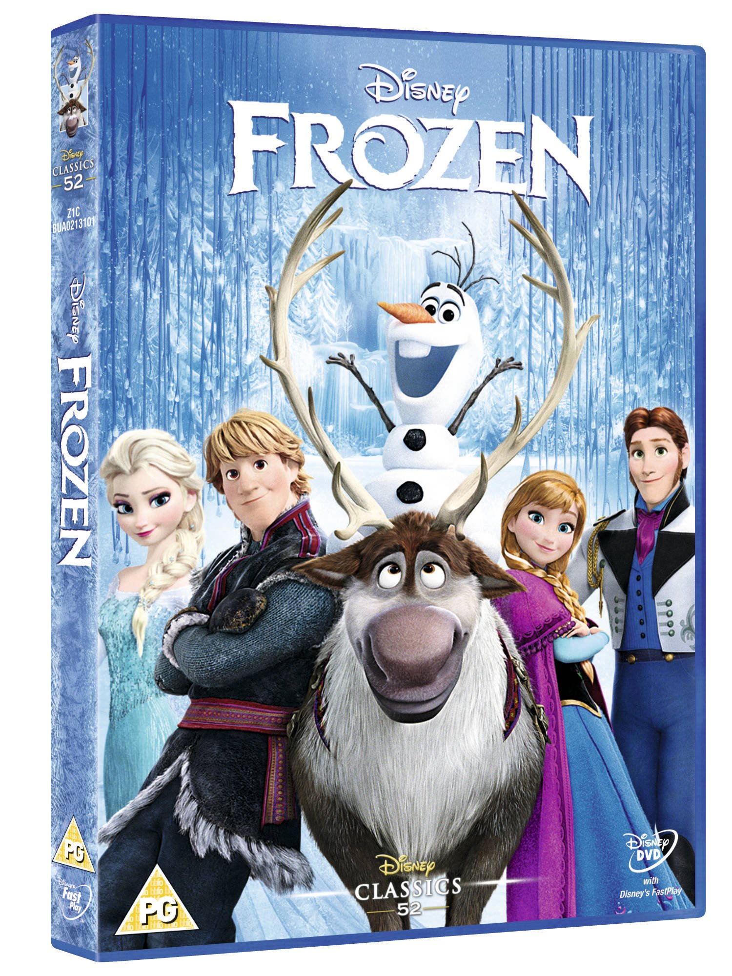 Frozen [2013] Limited Edition DVD with Exclusive Artwork Sleeve - Perfect for Disney Movie Collectors and Family Movie Nights