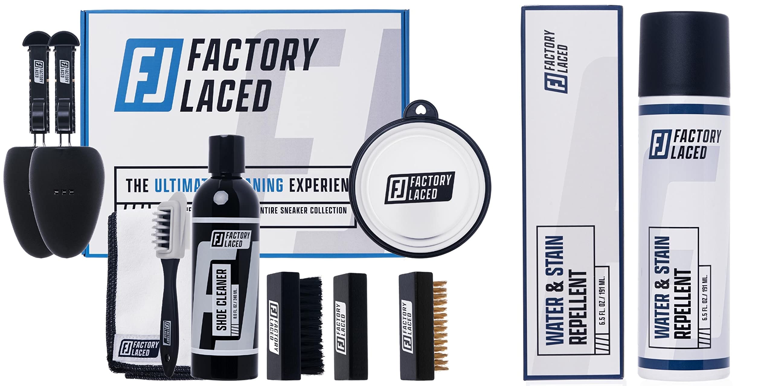 Premium Sneaker Cleaning Kit - Shoe Cleaner with Soft Brush, Water & Stain Repellent Spray | Complete Shoe Care Bundle for Sneakers, Running Shoes & Athletic Footwear | Perfect for Gym, Sports & Daily Wear Protection