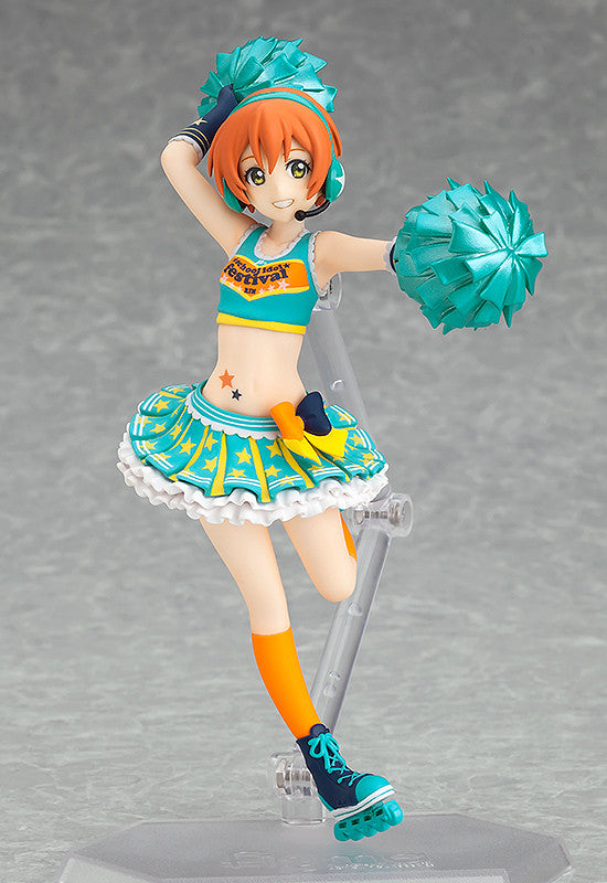 figFIX #014 Rin Hoshizora Cheerleader Ver. LoveLive! School Idol Festival Anime Figure - Perfect for Anime Collectors, Cosplay Inspiration, and Display in Your Otaku Room