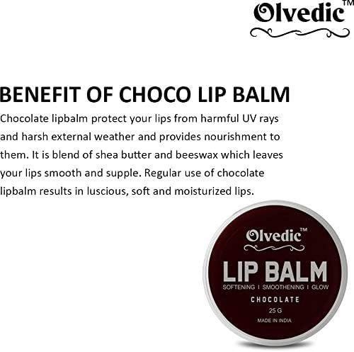 Lo.ve Lippy Hydra Lip Moisturizer Lip Balm - Chocolate Flavor, 25g | Ultra Hydrating & Nourishing Lip Care for Dry, Chapped Lips | Perfect for Winter, Travel & Daily Use
