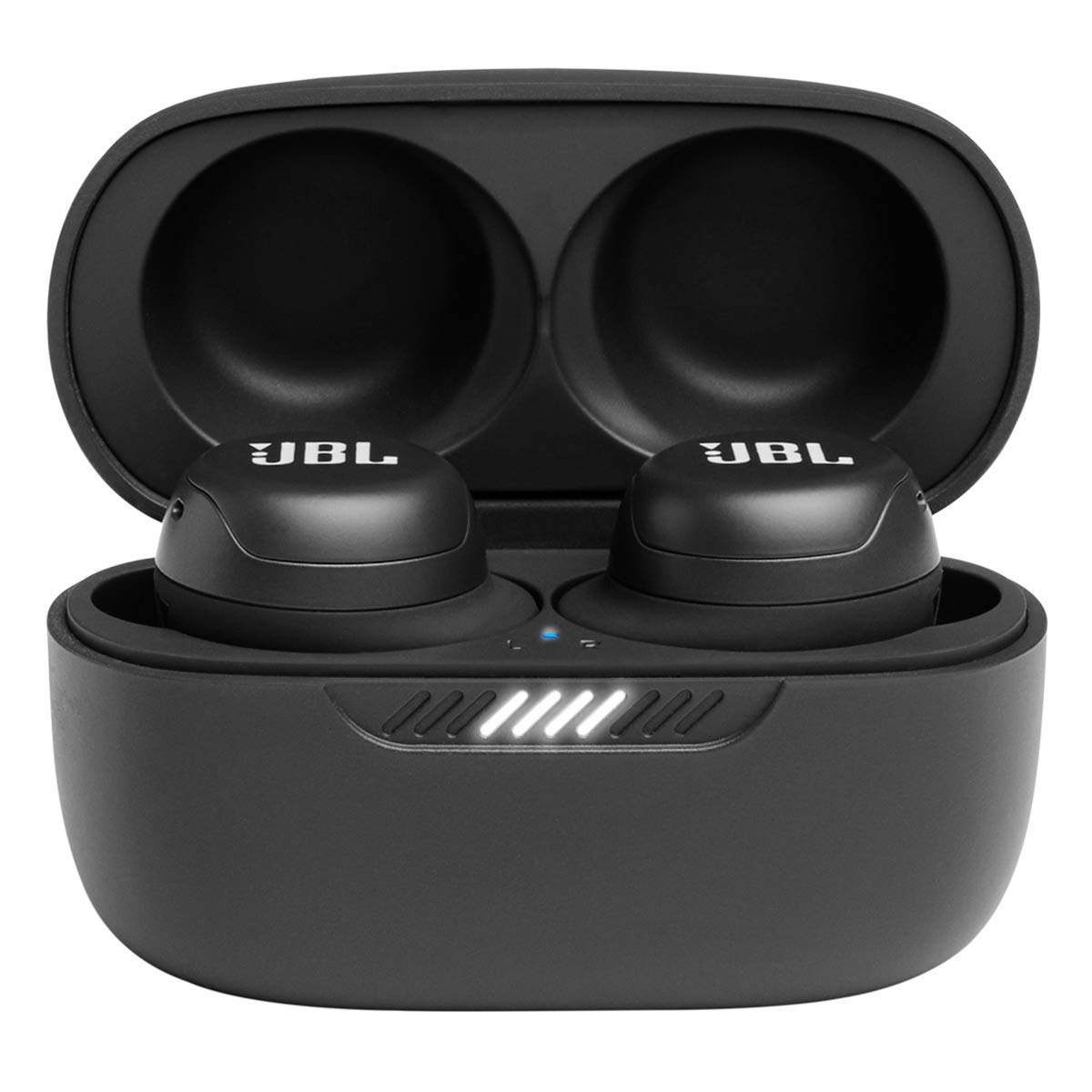 JBL Live Free NC+ True Wireless Noise Cancelling Bluetooth Earbuds - Active Noise Cancellation, Built-in Mic, 21H Battery, Wireless Charging, Black - Perfect for Travel, Workouts & Commuting