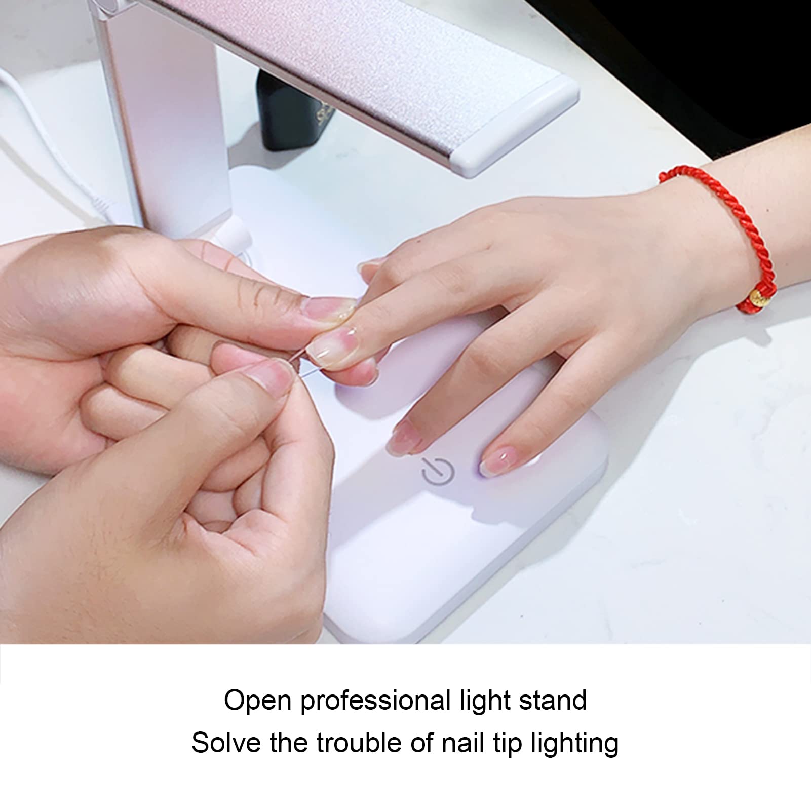 Professional UV LED Nail Lamp for Gel Polish - Adjustable Angle 48W Drying Light for Home & Salon Manicure - Perfect for Nail Art, Acrylics & DIY Gel Nail Extensions
