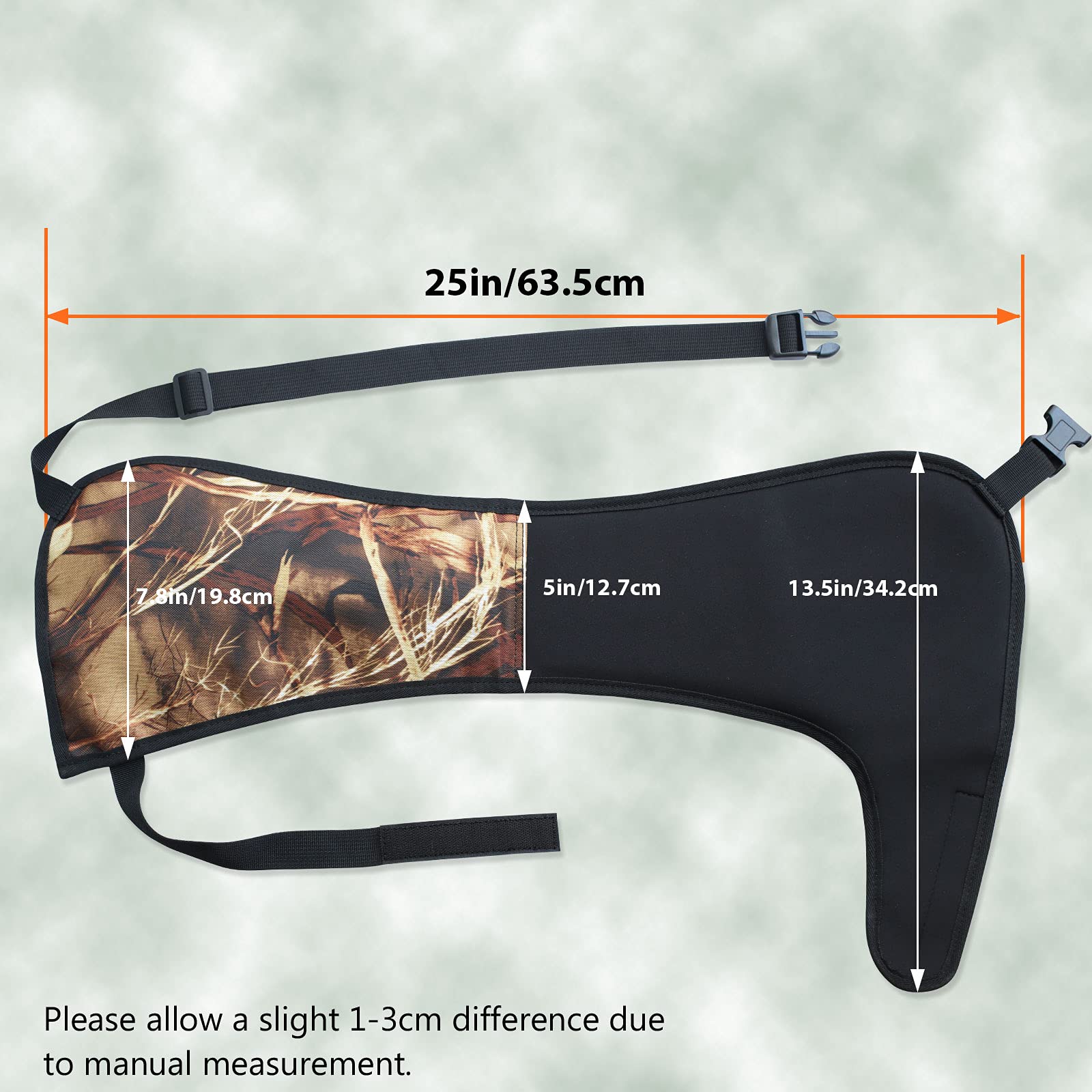 Shockproof Shooting Pads for Hunting & Outdoor Sports - Protective Knee & Elbow Pads for Comfortable Shooting Practice (Ideal for Range Training, Tactical Drills & Field Hunting)