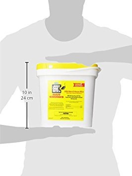 Farnam Just One Bite II Rodent Bait Chunks - 12 lbs (96 Pieces, 2 oz Each) for Effective Rat & Mouse Control in Homes, Farms & Warehouses