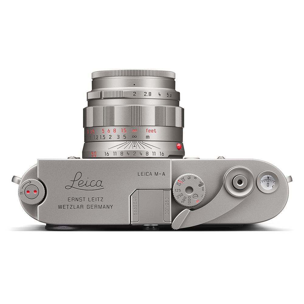 Leica M A 'Titan' Camera Set with APO Summicron M 50mm f/2 ASPH Lens - Professional Rangefinder for Street & Travel Photography