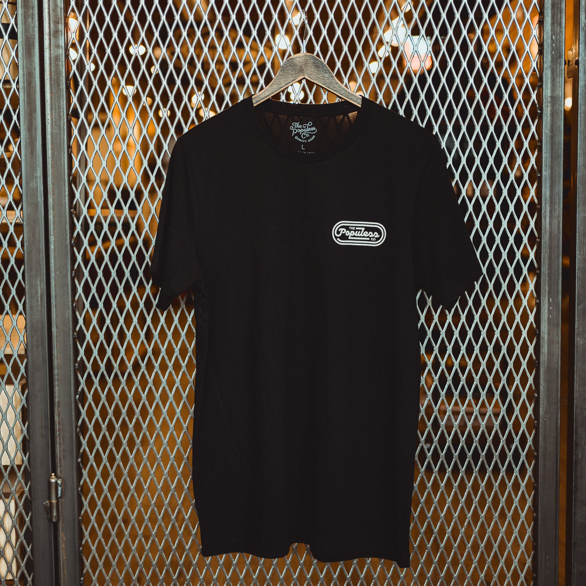 Reuben T-Shirt for Men - Soft Cotton Black Tee - Casual Wear & Everyday Outfit