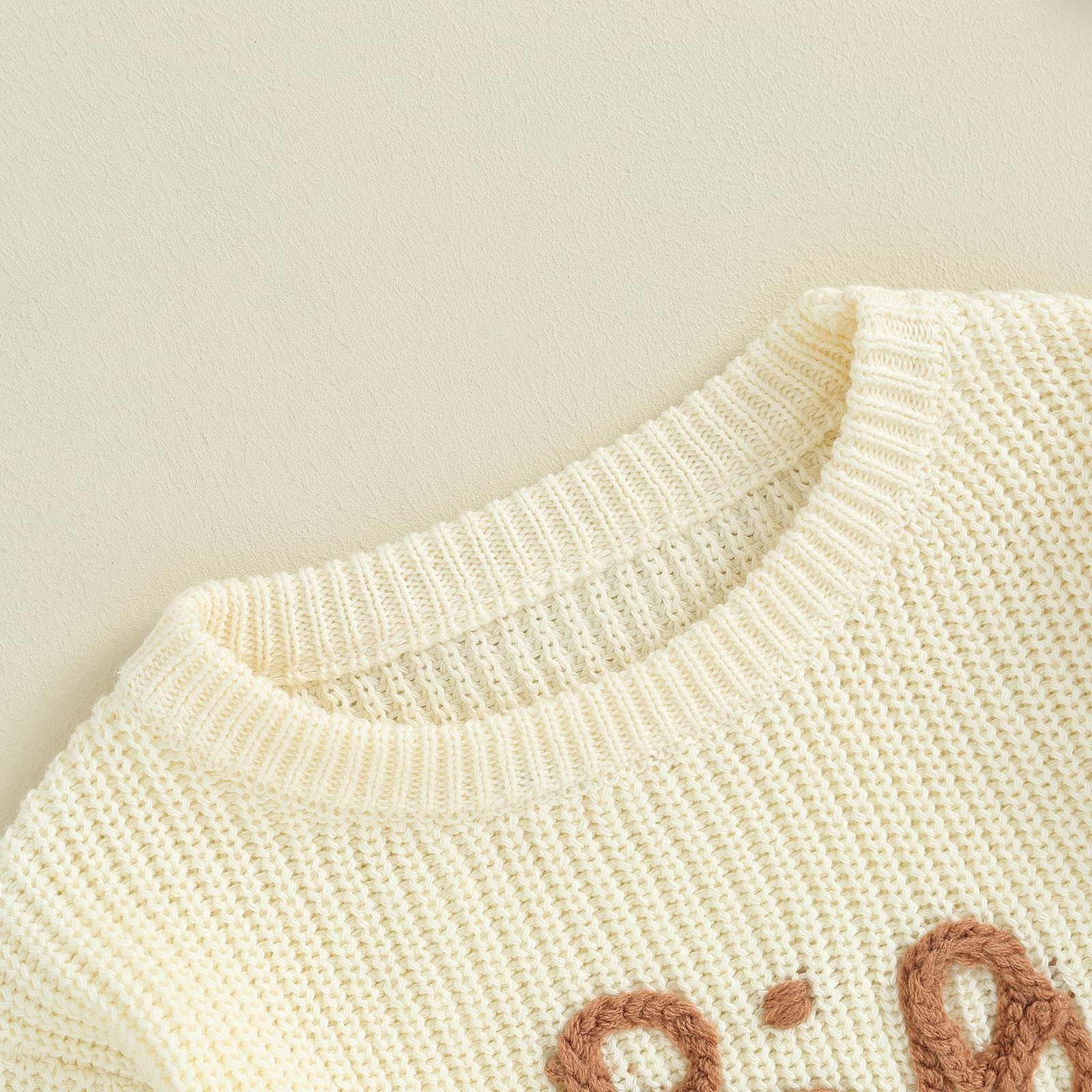 Big Brother Little Brother Matching Outfits - Toddler & Baby Boy Letter Embroidered Sweatshirts | Winter Clothes for Siblings | Perfect for Family Photos & Holiday Gatherings