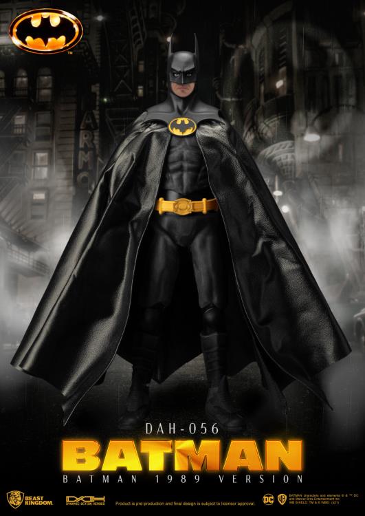 Beast Kingdom Dynamic 8ction Heroes 1/9 Scale DC Comics Batman 1989 Collectible Figure DAH-056 - Perfect for Display, DC Fans & Action Figure Collectors