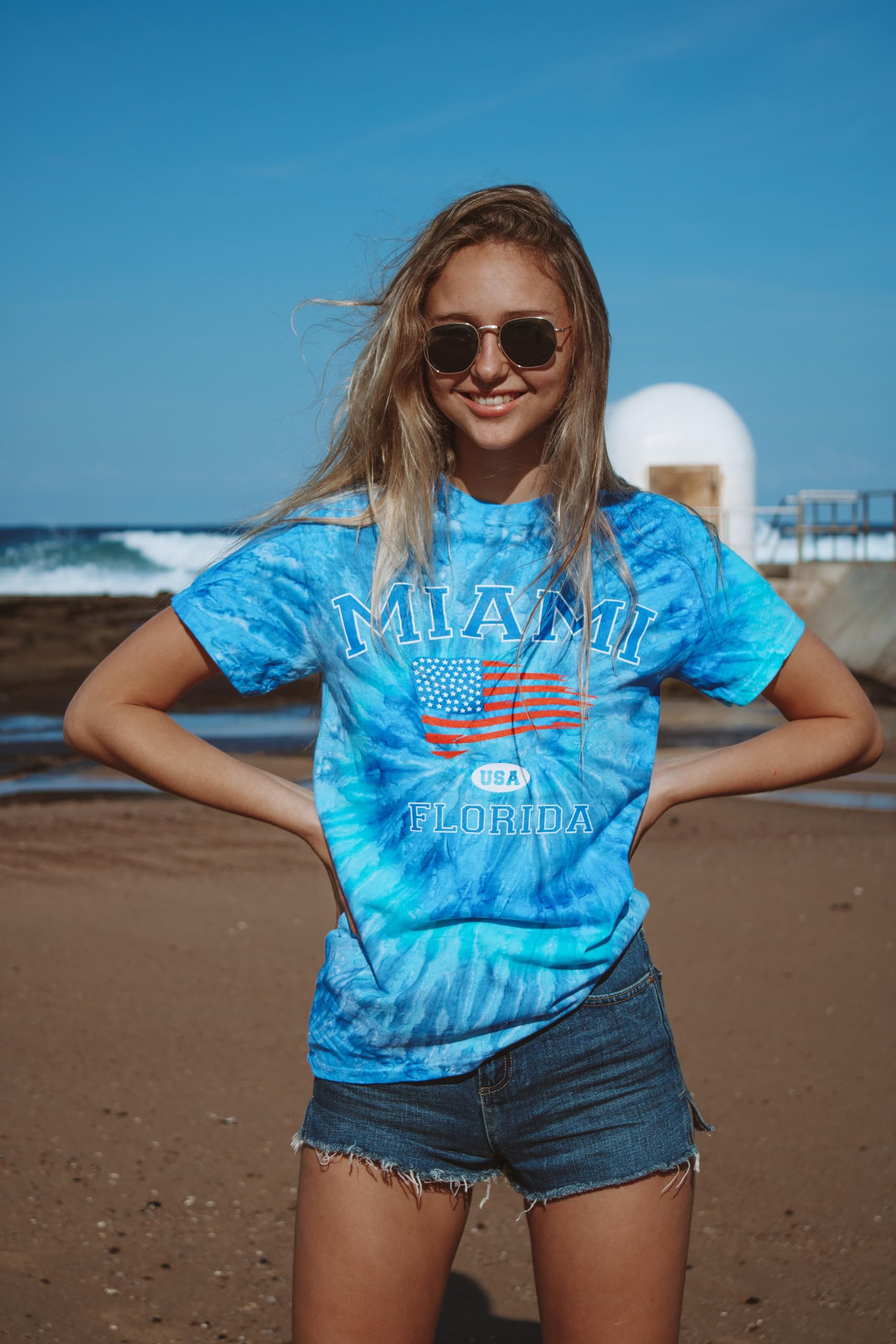 Vibrant Colortone Tie Dye T-Shirts for Men & Women | Soft Unisex Short Sleeve Cotton Tees | Perfect for Festivals, Beach & Casual Wear