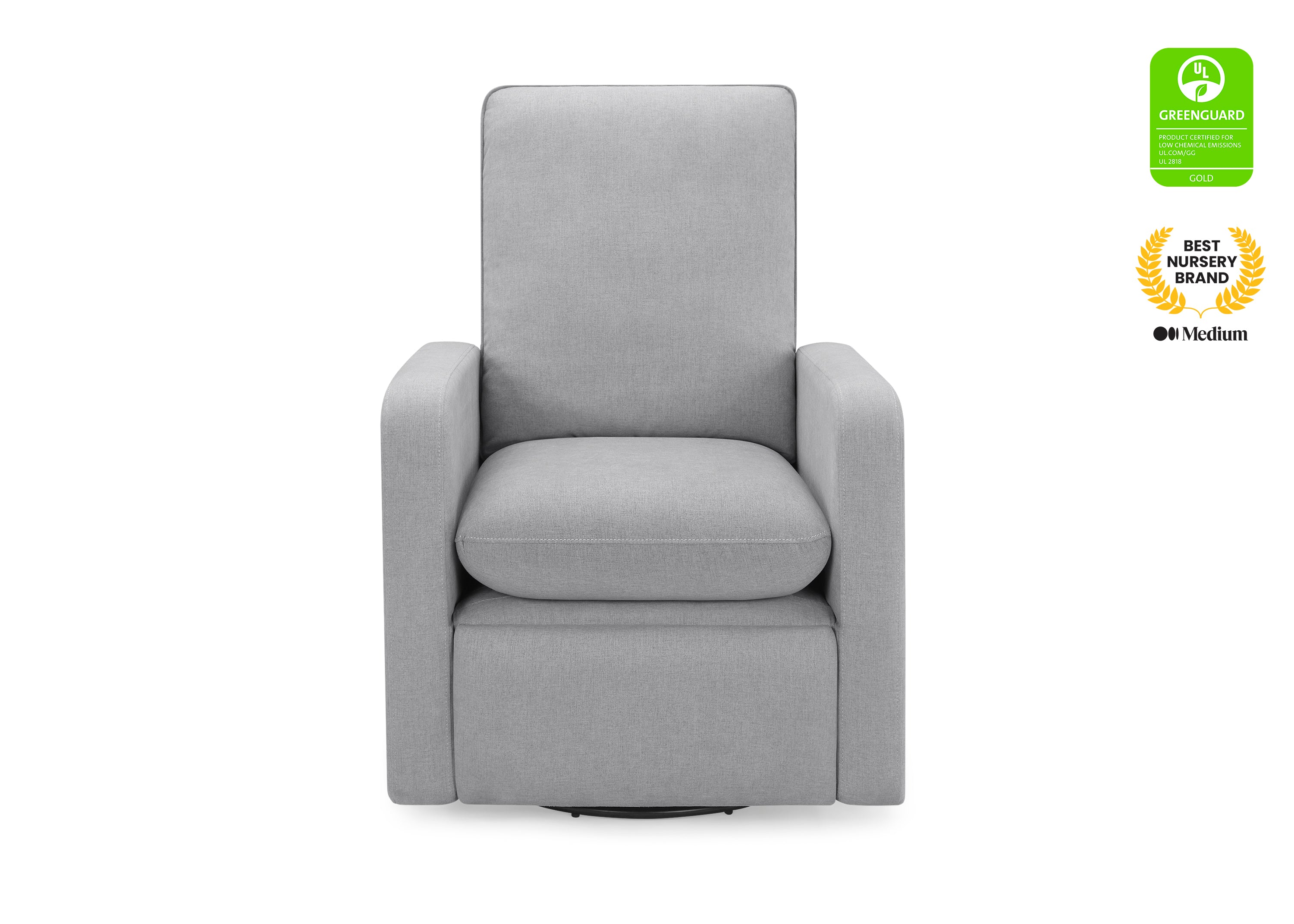 BabyGap Cloud Recliner with LiveSmart Evolve Fabric - Ultra Soft Infant Rocking Chair for Nursery, Living Room & Bedroom - Perfect for Feeding, Nursing & Comforting Baby