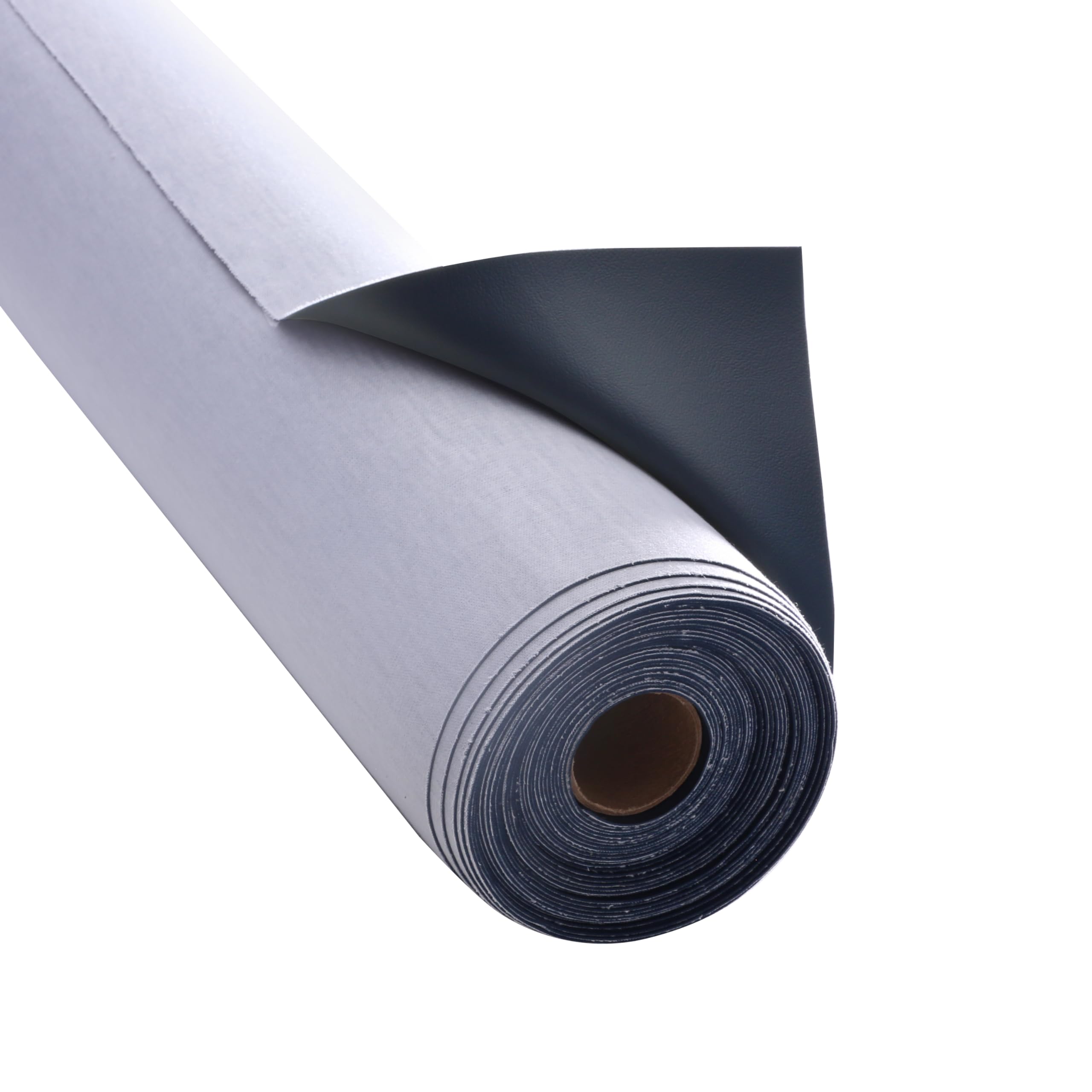 Premium Commercial-Grade Navy Vinyl Fabric - 54