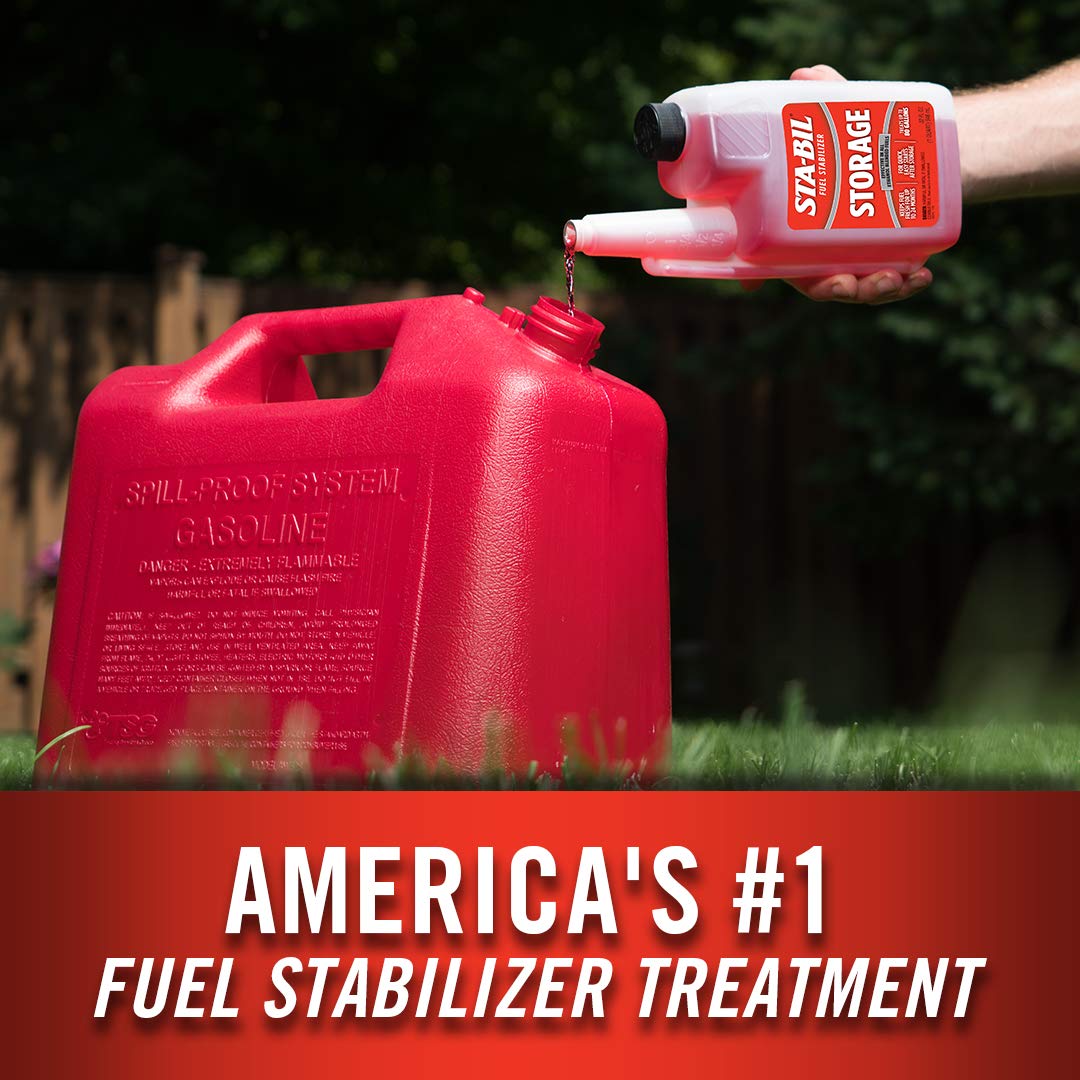 STA-BIL Fuel Stabilizer for Gasoline - 32 oz (12 Pack) | Keeps Fuel Fresh for 24 Months, Prevents Corrosion & Engine Damage | Ideal for Lawn Mowers, Generators, Boats & Seasonal Vehicle Storage