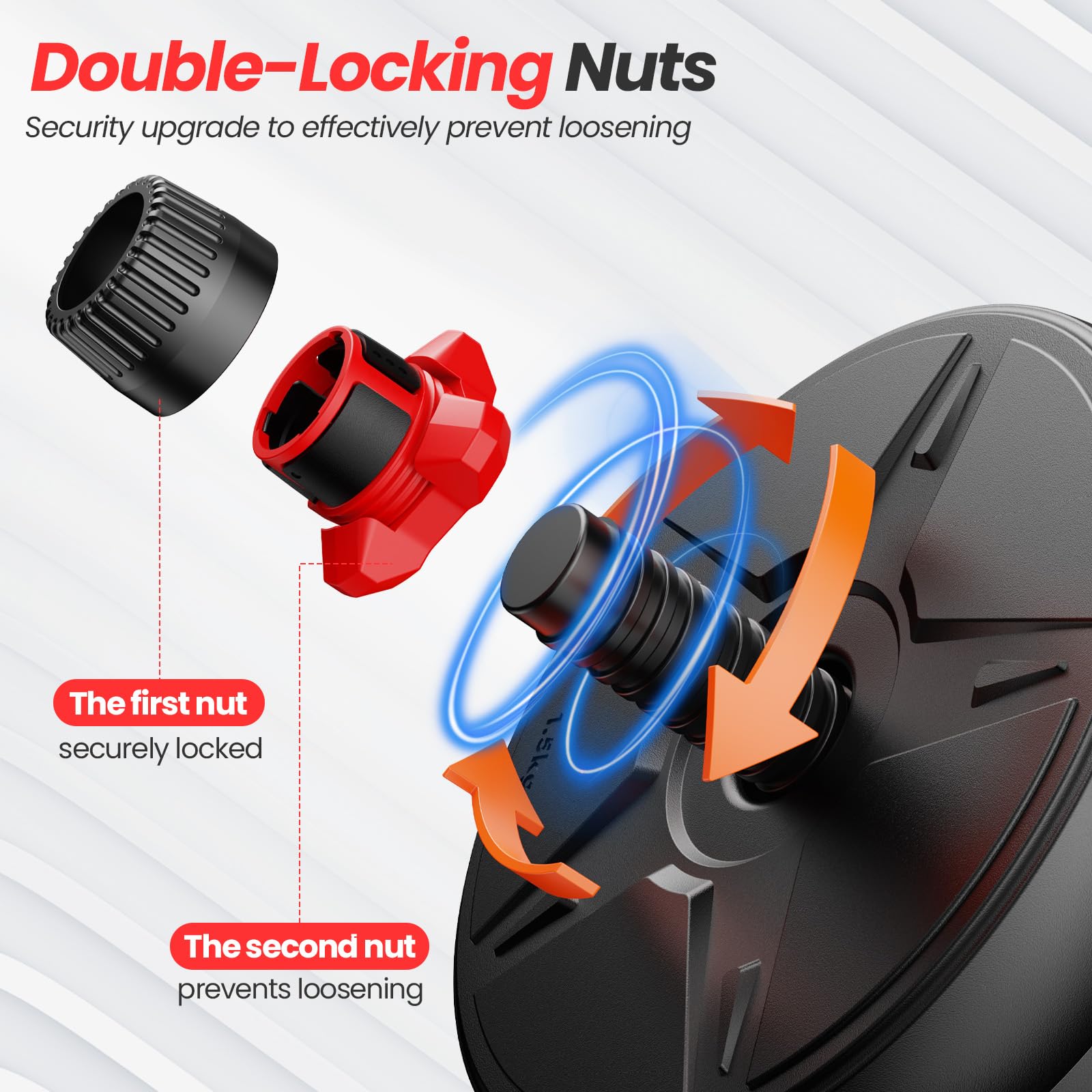 55/70lbs Adjustable Dumbbell Set with Upgraded Nut - 4-in-1 Home Gym Equipment for Strength Training (Dumbbells, Kettlebells, Barbell & Push-Up Stand) - Perfect for Men & Women's Full Body Workout at Home, Office or Small Spaces