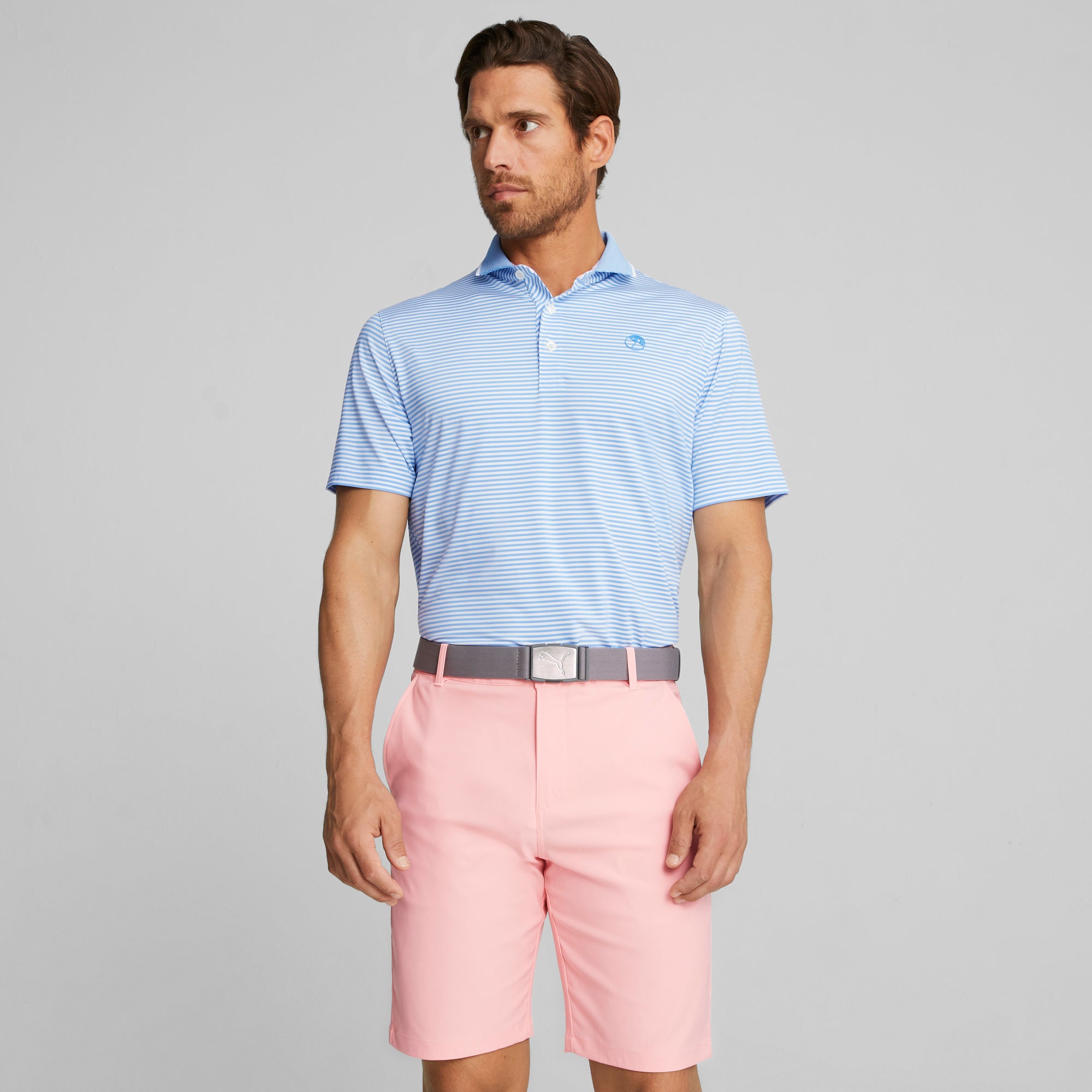 AP MATTR Traditions Golf Polo Shirt for Men - Breathable, Moisture-Wicking Performance Golf Shirt - Perfect for Golf Courses, Country Clubs & Casual Wear