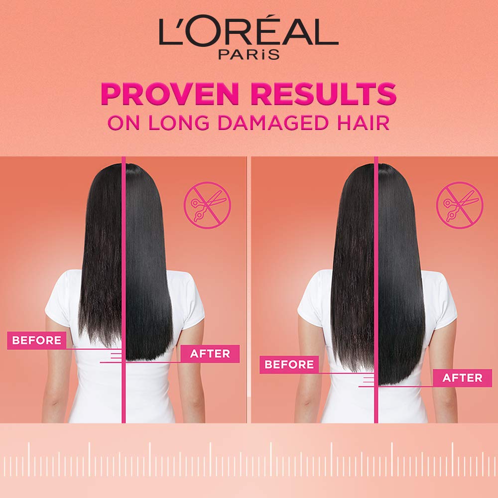 L'Oréal Paris Dream Lengths Nourishing & Repairing Conditioner for Long, Damaged Hair - 180ml (Pack of 2) | Deep Hydration & Shine | Salon-Quality Hair Care for Dry, Brittle Hair | Perfect for Daily Use & Post-Color Treatment