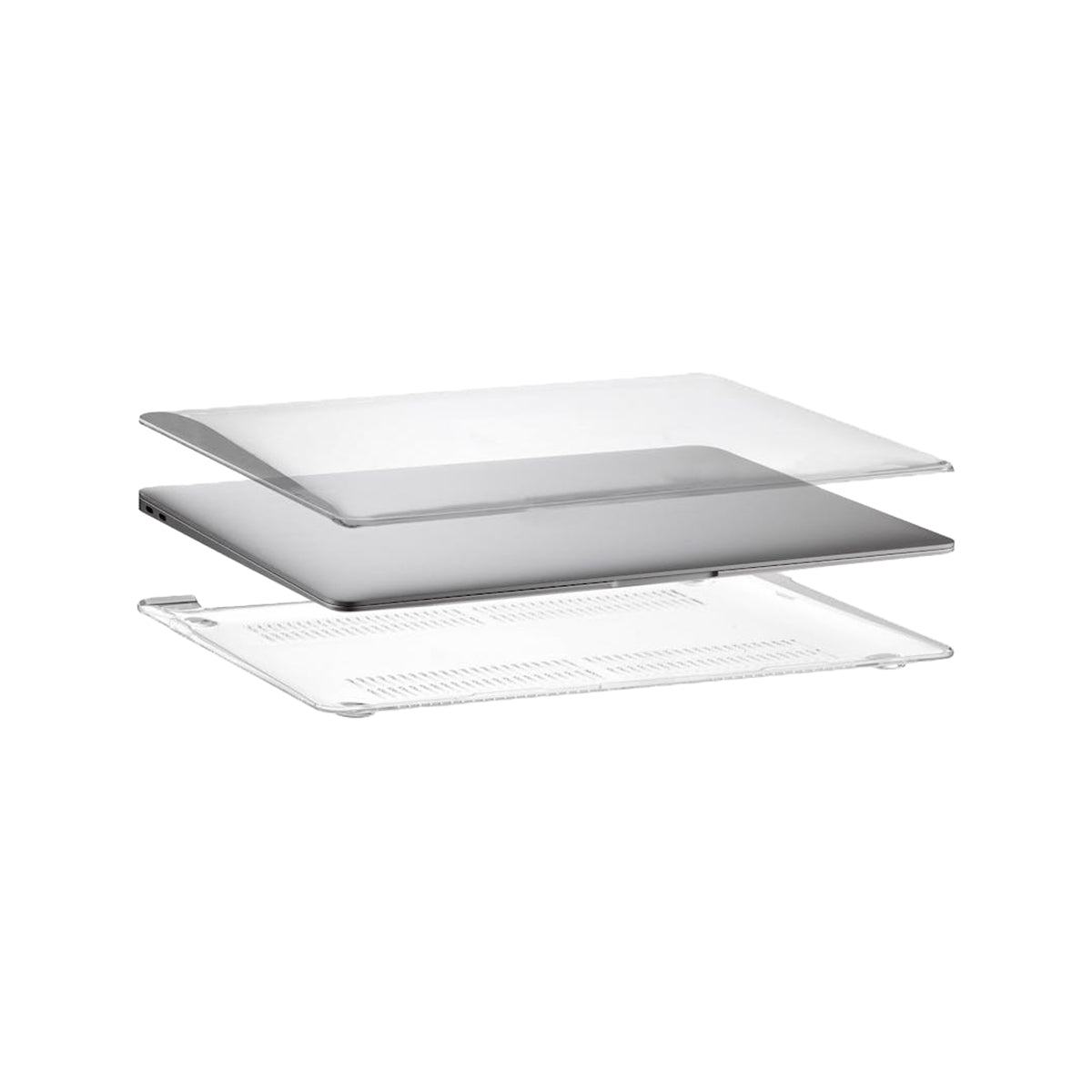 3sixT Clear Hardshell Laptop Case for MacBook Air 13
