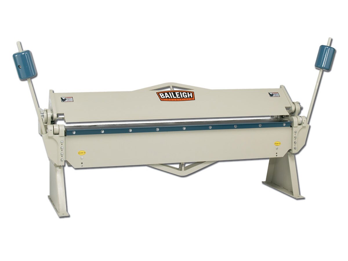 Baileigh Industrial BA9 1004653 Sheet Metal Brake HB 9616 - Heavy Duty Metal Bending Tool for DIY Projects & Professional Metalworking