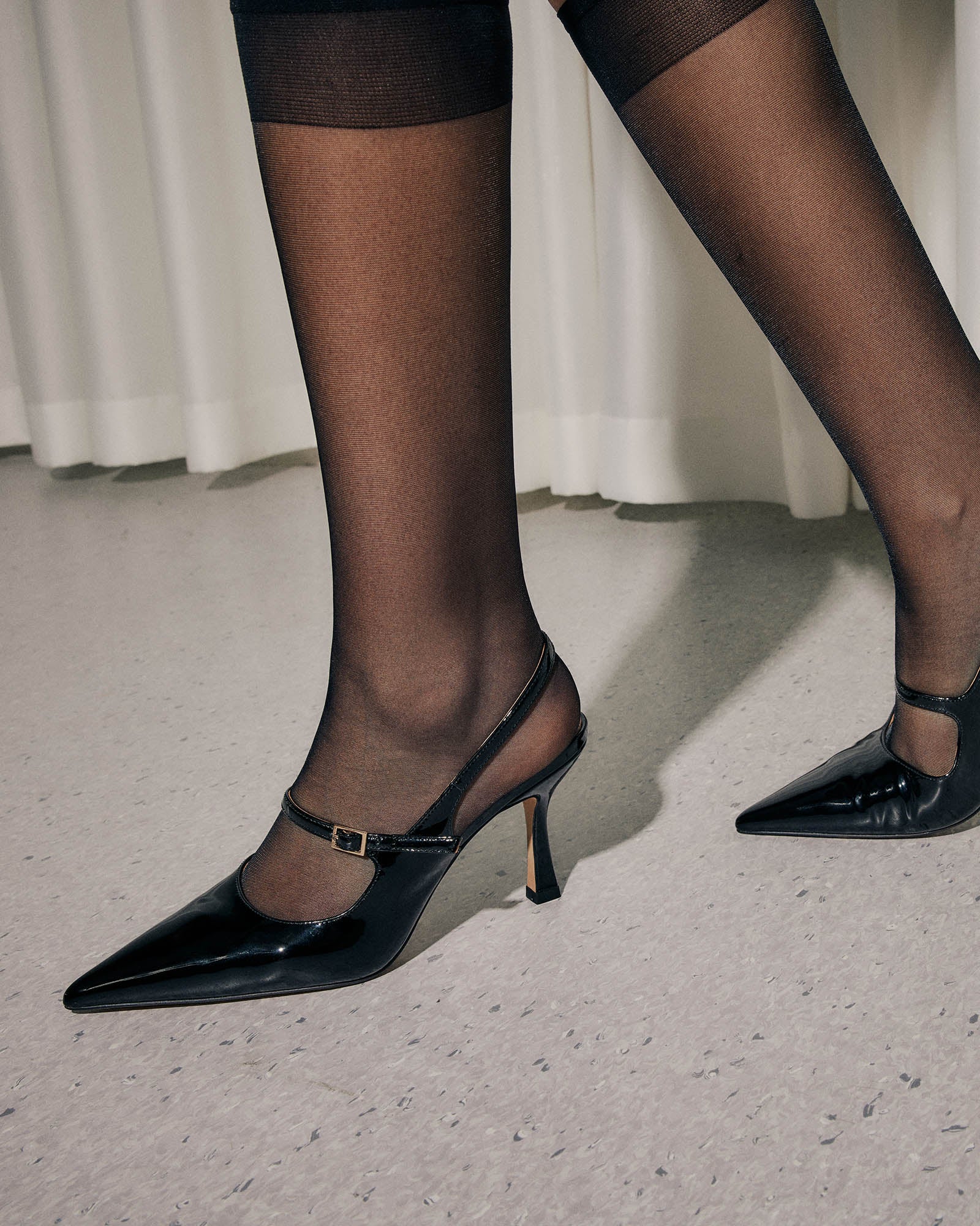 Archer Black Patent High Heels - Women's Fashion Stiletto Pumps for Party, Wedding & Evening Wear