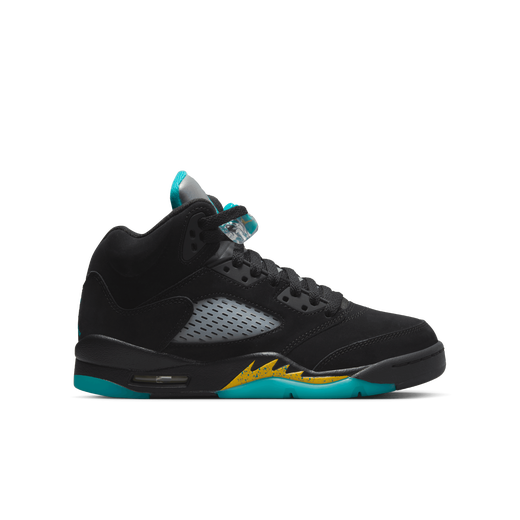 Air Jordan 5 Retro Aqua Black Aquatone Taxi Basketball Shoes - Men's High-Top Sneakers for Streetwear & Casual Style | Perfect for Basketball Games, Urban Fashion & Sneaker Collectors