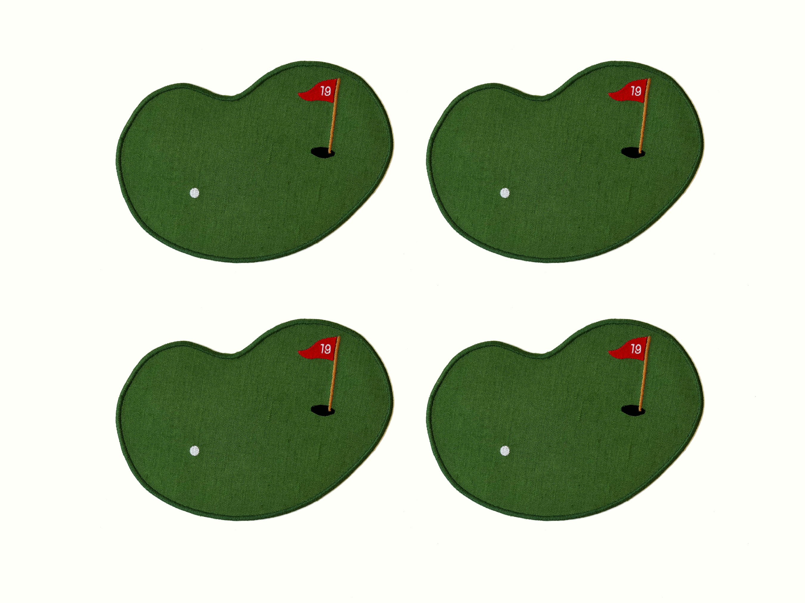 Premium Golf-Themed Cocktail Napkins - 50 Pack, Absorbent & Decorative for Parties, Weddings, and Golf Events - Perfect for Drinks, Appetizers & Game Day Gatherings
