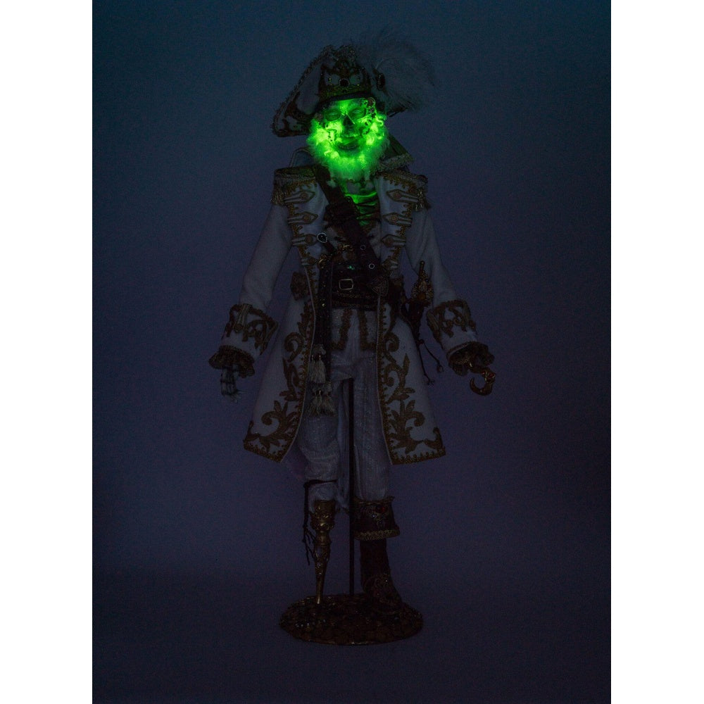 Captain Skully Swashbuckler Pirate Costume by Katherine's Collection - Perfect for Halloween, Cosplay & Pirate Themed Parties