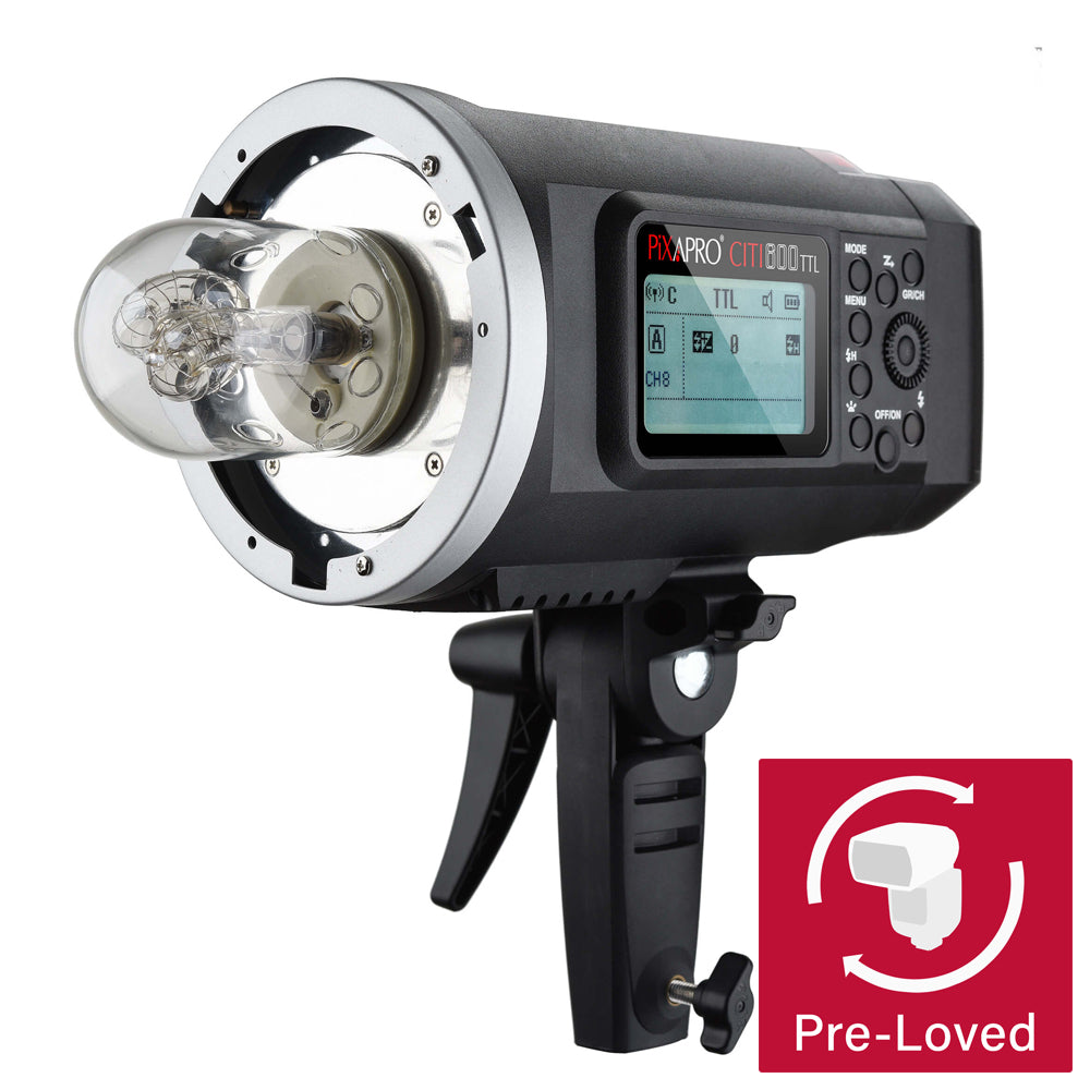 Godox AD600B 600Ws Outdoor Flash Light - Powerful Studio Strobe for Photography, Portraits & Events - Weatherproof & Durable (Used - Good Condition) | Perfect for Wedding, Fashion & Outdoor Shooting