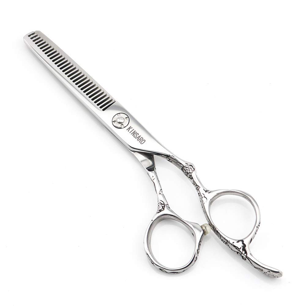 Professional 6 Inch Hair Cutting Scissors & Thinning Shears Set - Barber Stylist Tools for Precision Haircuts & Texturizing | Salon & Home Use