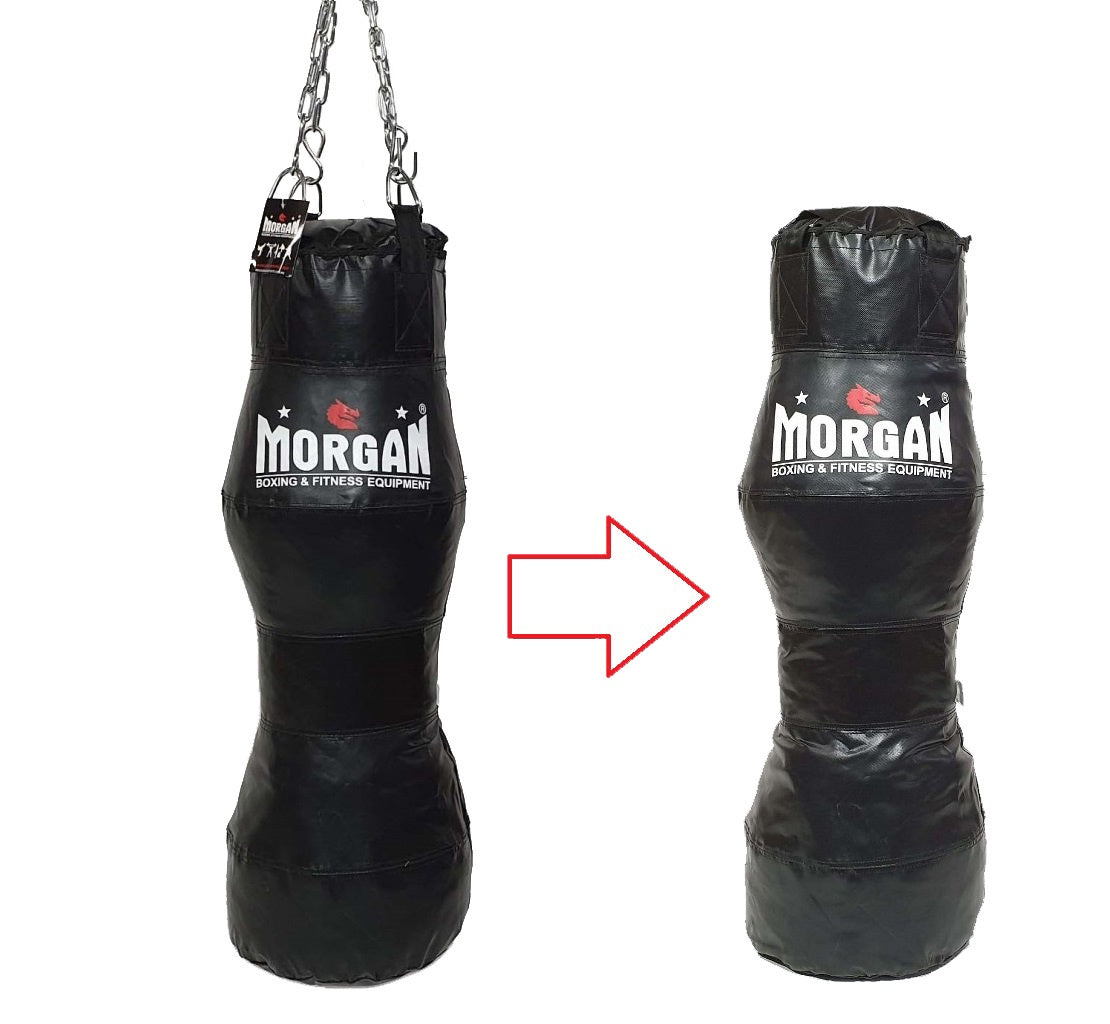 2-in-1 MMA Punching Bag with Morgan Torso Shape - Heavy Duty Training Equipment for Boxing, Kickboxing & MMA Workouts - Perfect for Home Gyms & Martial Arts Studios