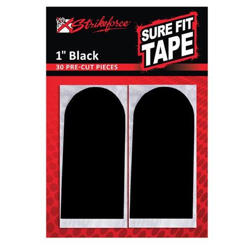 KR Strikeforce Black Sure Fit 1 Bowling Tape - 30 Pieces | Premium Grip Tape for Bowling Balls | Perfect for Enhanced Control & Performance in Bowling Tournaments & Practice Sessions