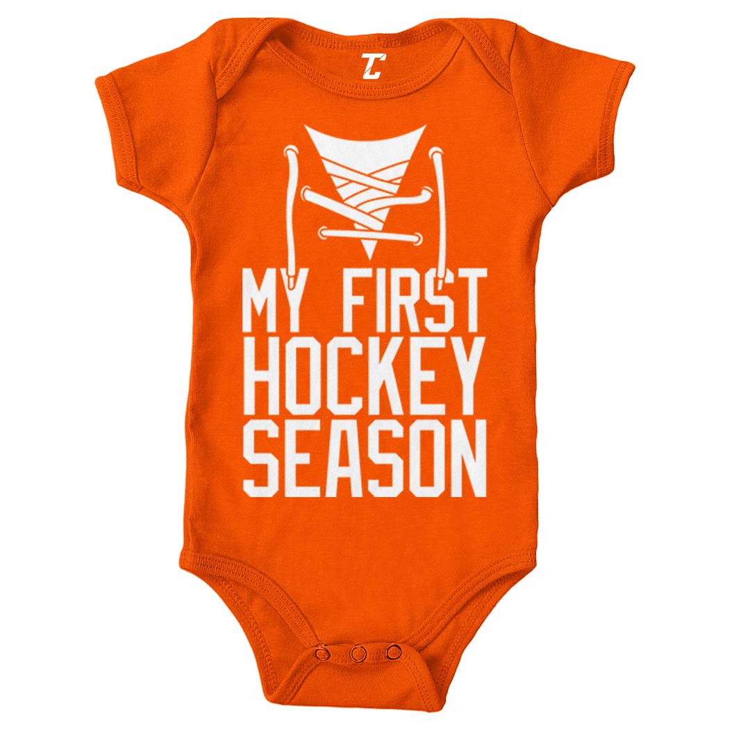 My First Hockey Season - Adorable Sports Fan Bodysuit for Babies & Toddlers - Perfect for Game Day, Team Spirit, and Photo Shoots