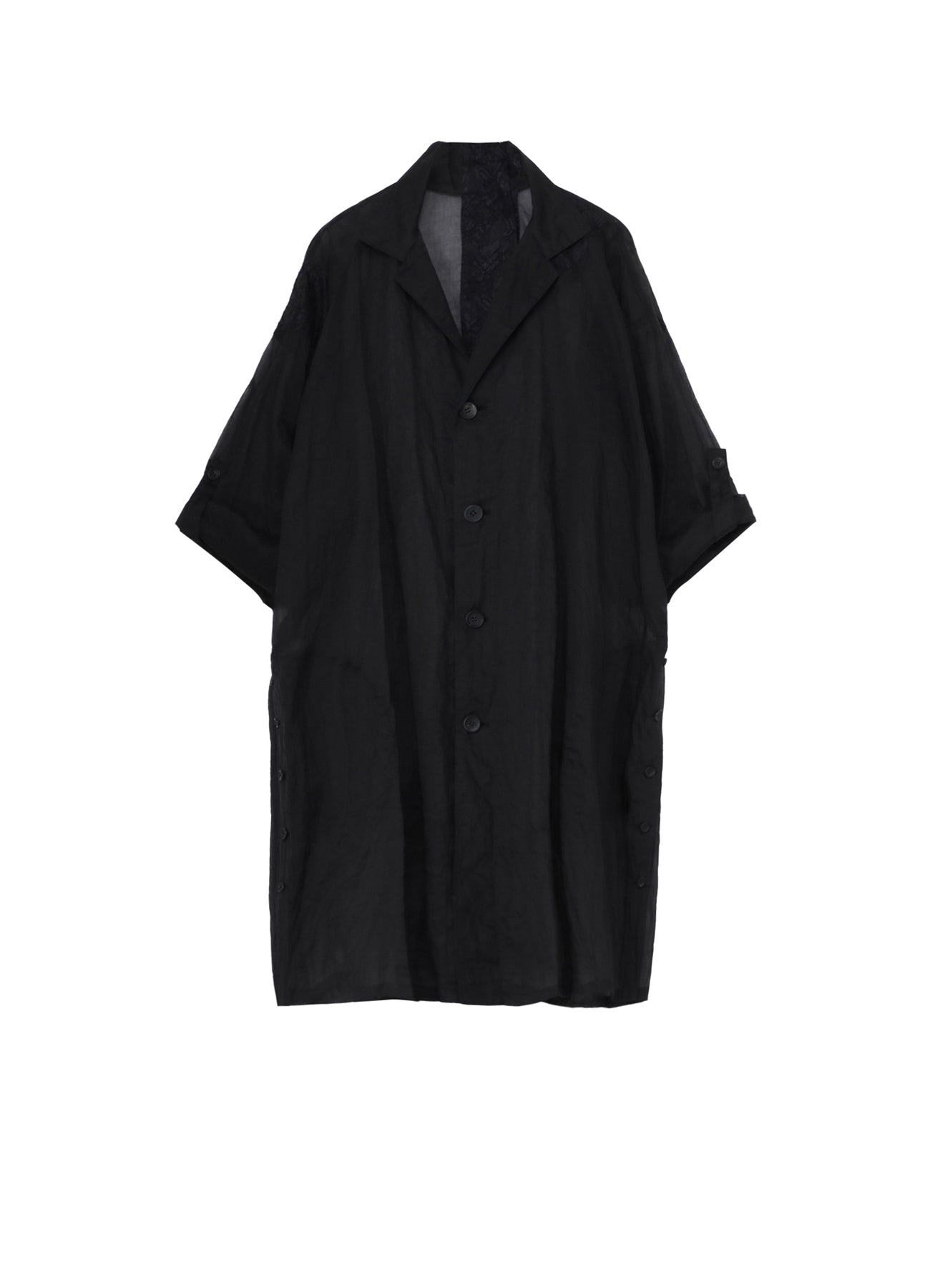Cotton Organza Lawn Side Gather Detail Coat for Women - Elegant Spring & Summer Lightweight Jacket - Perfect for Weddings, Parties & Office Wear