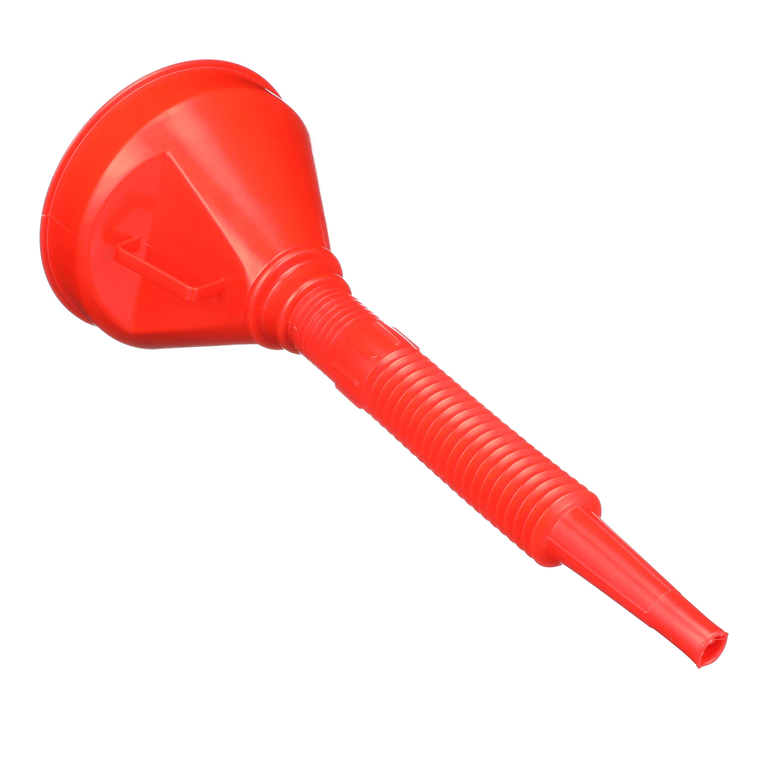 Seachoice Bright Orange Funnel - Durable Plastic Funnel for Automotive Fluids, Cooking Oil, and Home Use - Perfect for Garage, Kitchen, and DIY Projects