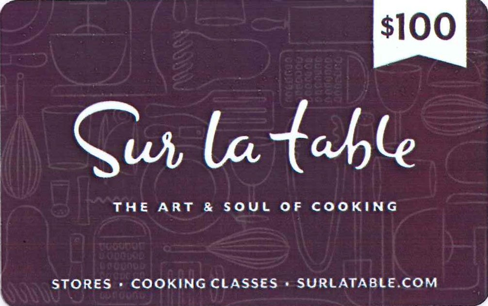 Sur La Table Gift Card - Perfect for Cooking Enthusiasts, Home Chefs & Kitchen Lovers - Ideal for Birthdays, Holidays & Special Occasions