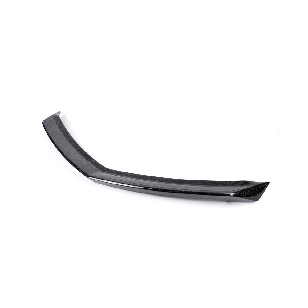 IKON MOTORSPORTS Forged Carbon Fiber Trunk Spoiler for 2016-2019 Cadillac ATS-V | V-Style Rear Wing Lip | Deck Lid & Roof Trim | Enhances Aerodynamics & Sporty Look for Street Racing & Car Shows