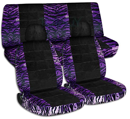 Purple Snow Tiger & Black